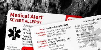Emergency Cards and ID Tags 